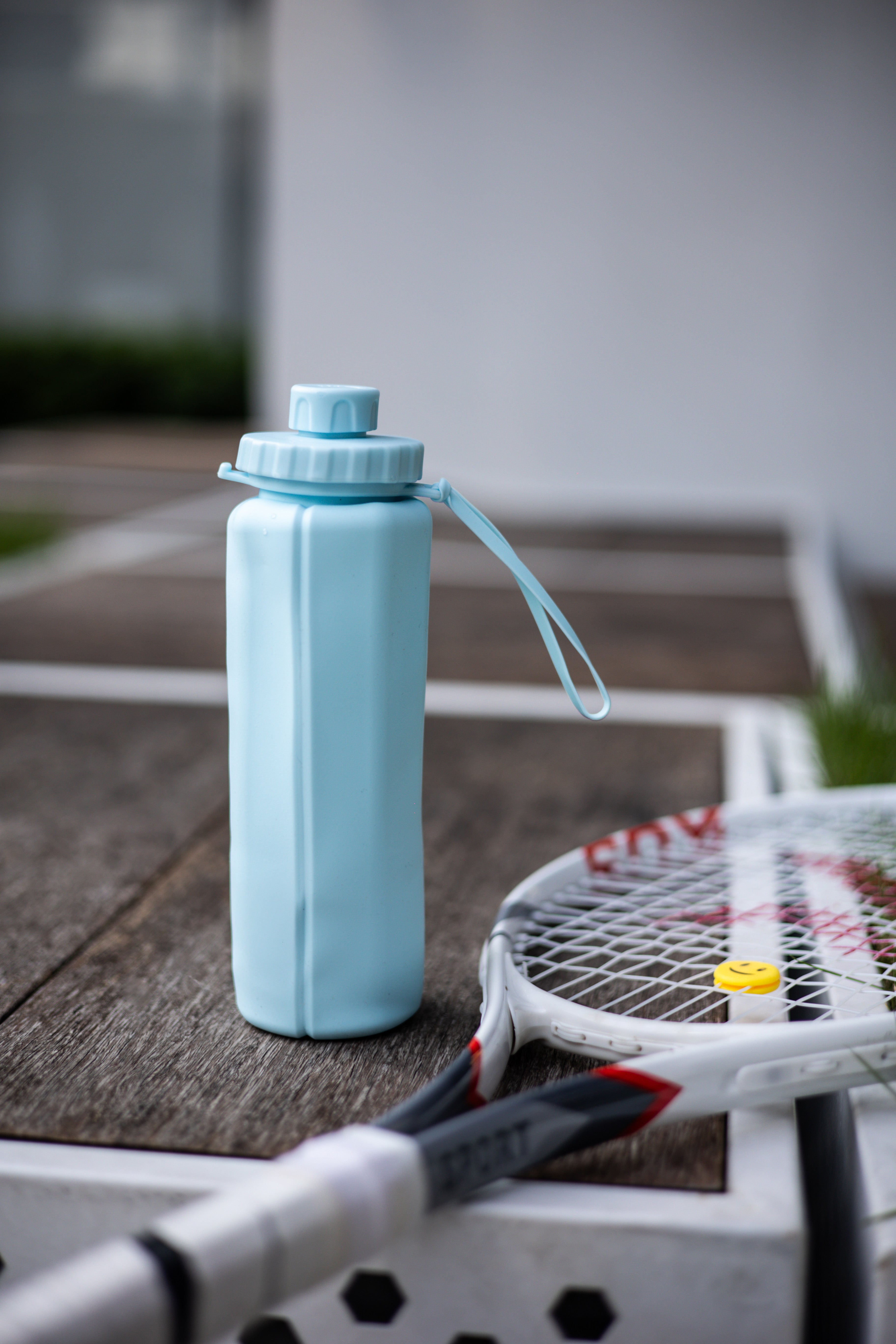 Silicone folding bottle