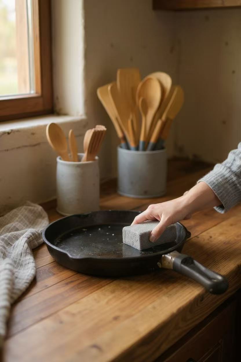 Universal Cleaning Stone for Metal Surfaces
