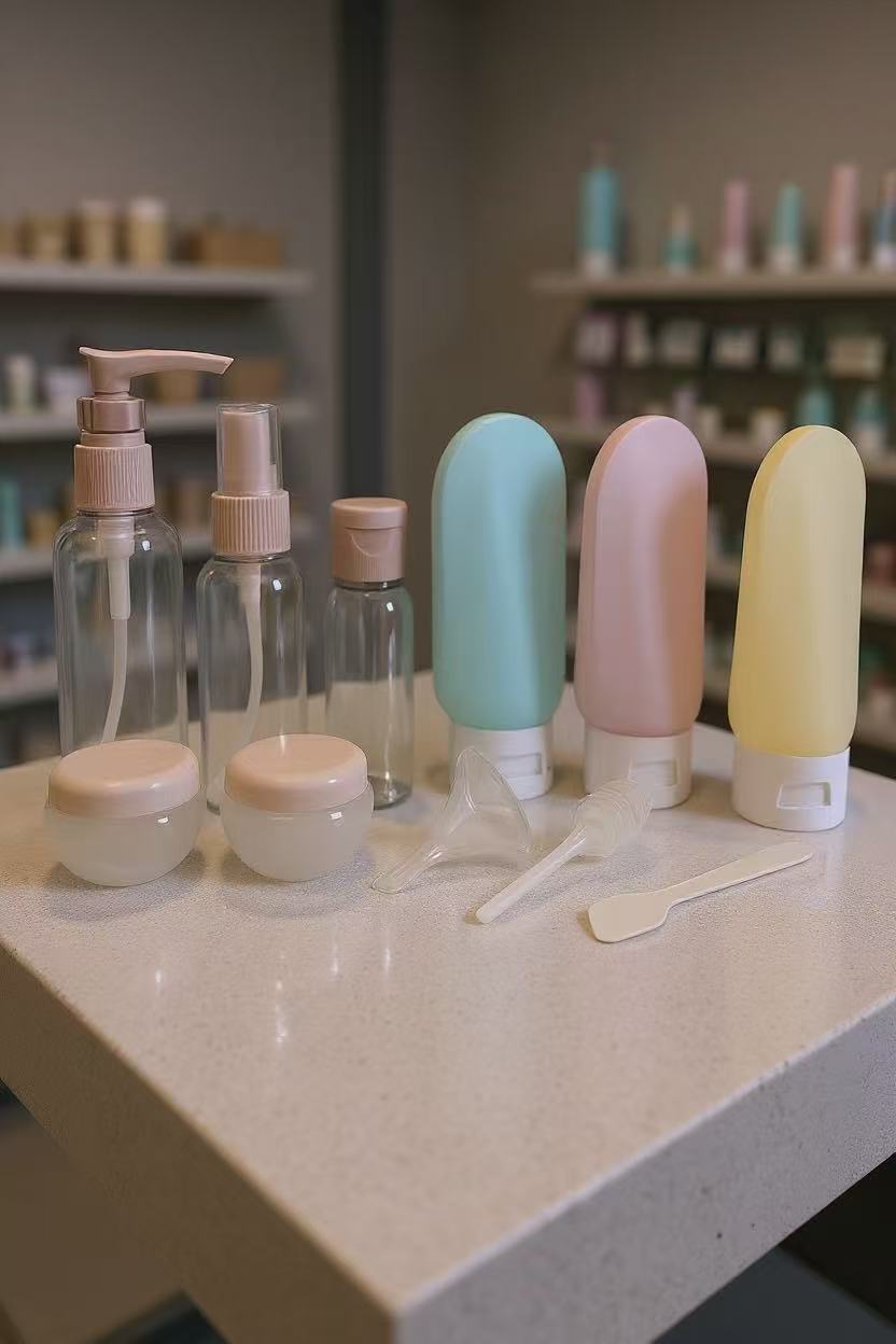 Travel Cosmetic Container Set